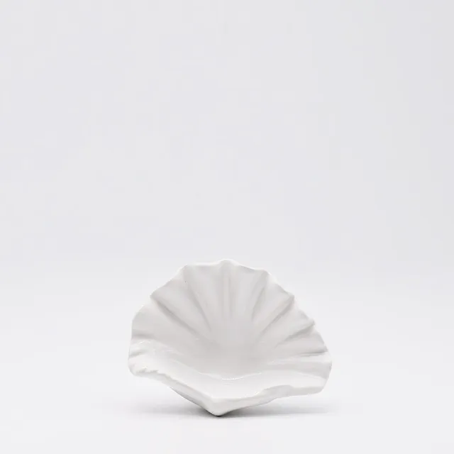luisa-paix-o-vaisselle-portugaise-plat-coquille-st-jacques-blanche-14-cm image 1