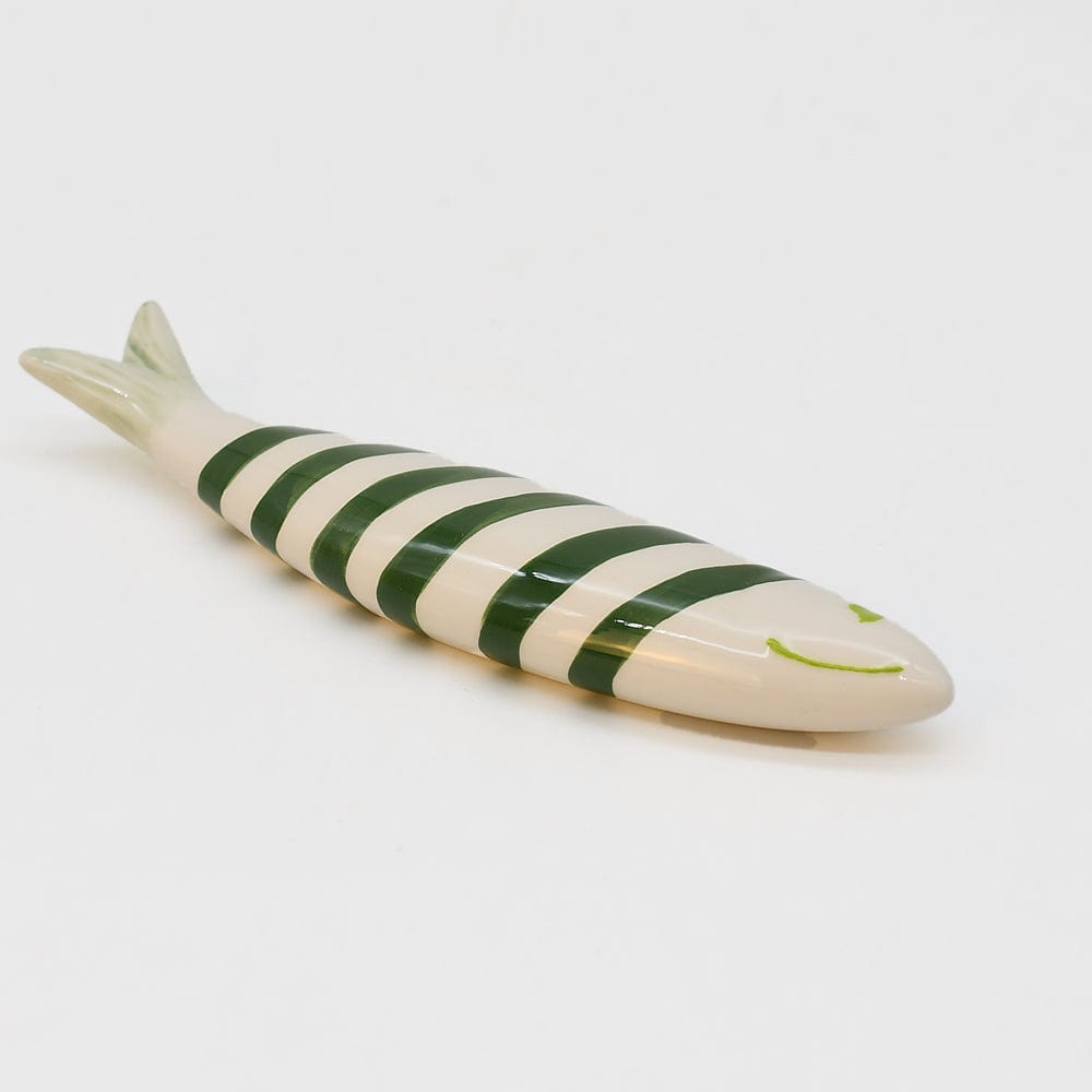 luisa-paix-o-sardine-souriante-en-c-ramique-verte-19-cm image 2