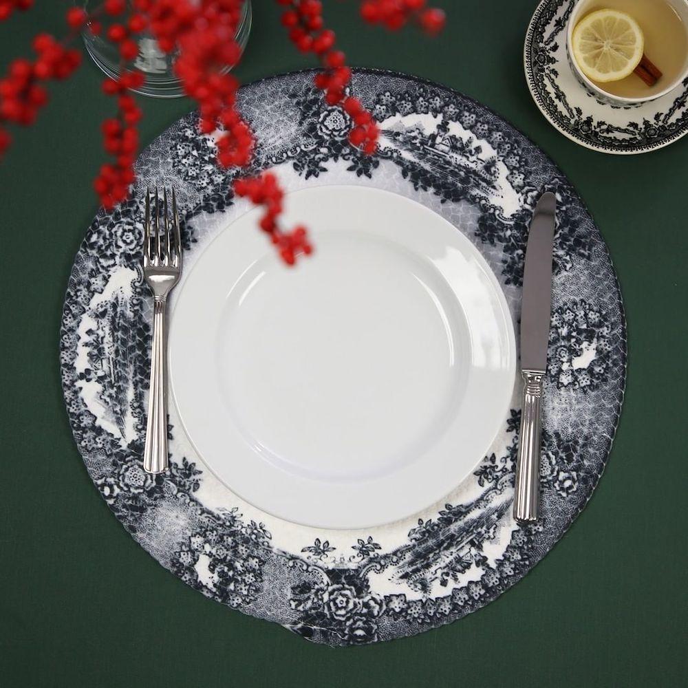 luisa-paix-o-sacav-m-set-de-table-noir-40-cm image 3