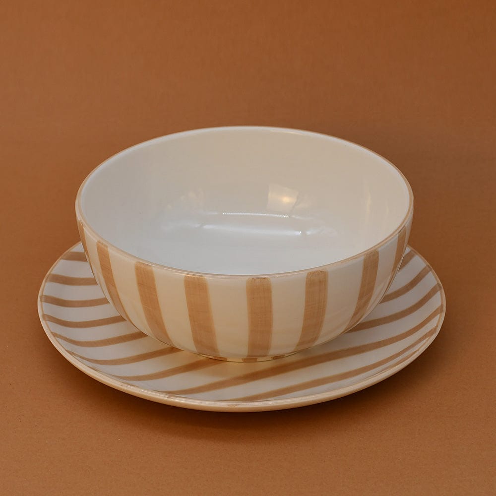 luisa-paix-o-costa-nova-mar-assiette-15cm-moka-ray-e-c-ramique image 5