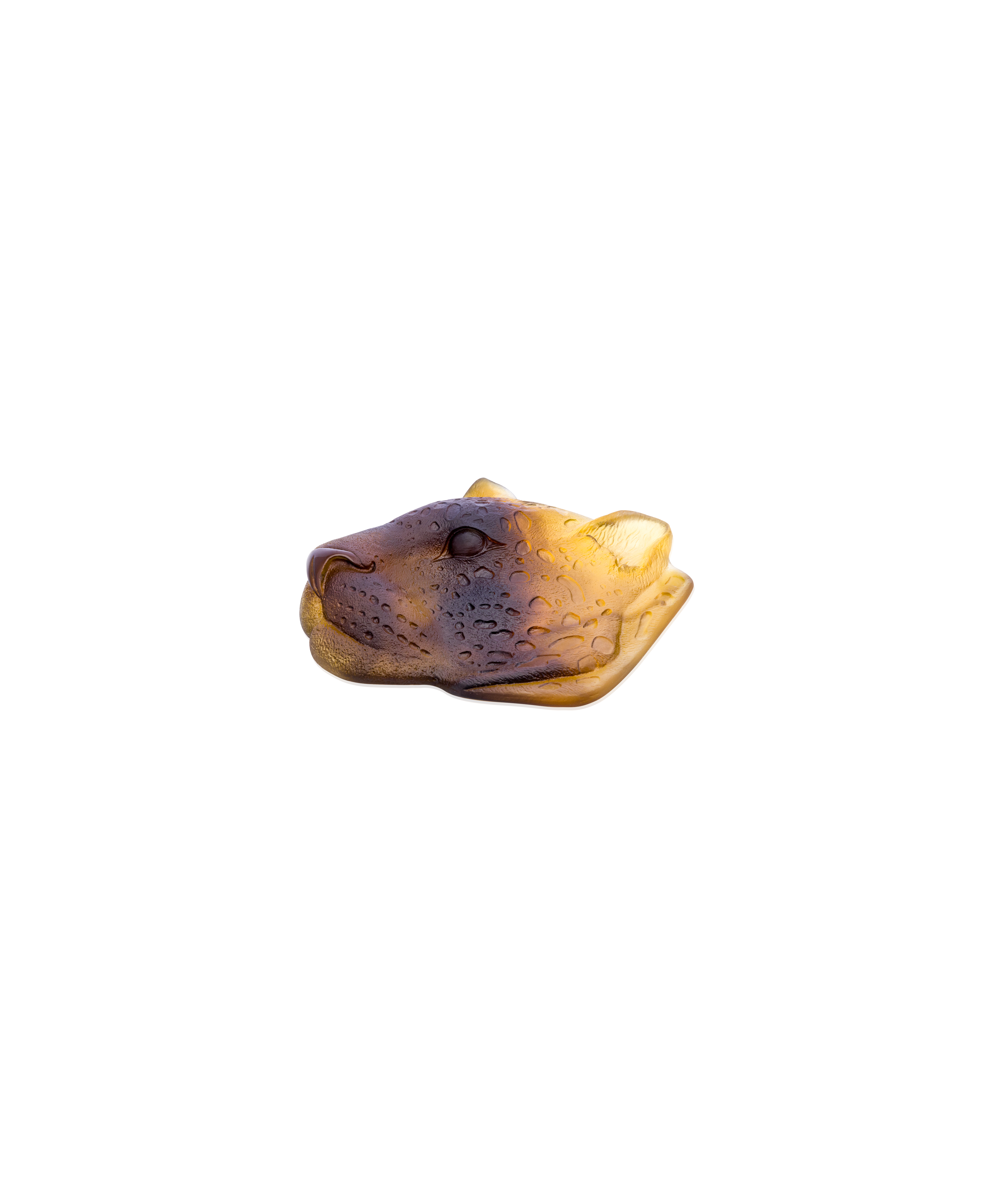 daum-l-opard-vide-poche-cristal-d-coration-animali-re image 1