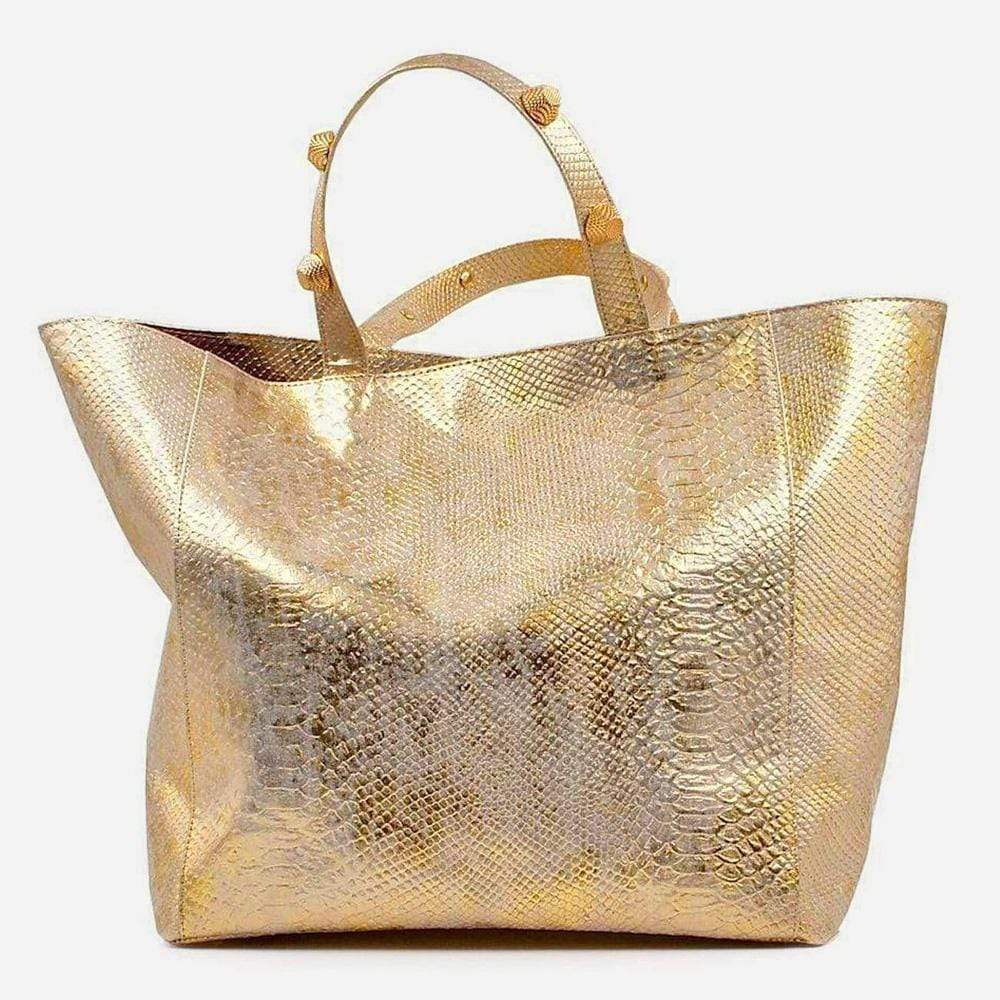 luisa-paix-o-cabas-li-ge-gaufr-or-xxl-52-cm image 1