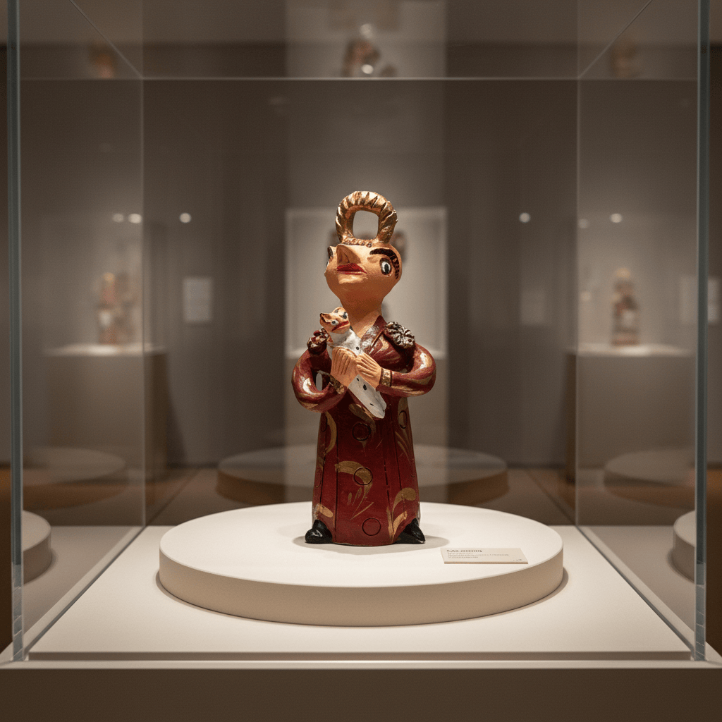 j-lia-c-ta-s-o-antonio-statuette-c-ramique-25-cm image 2