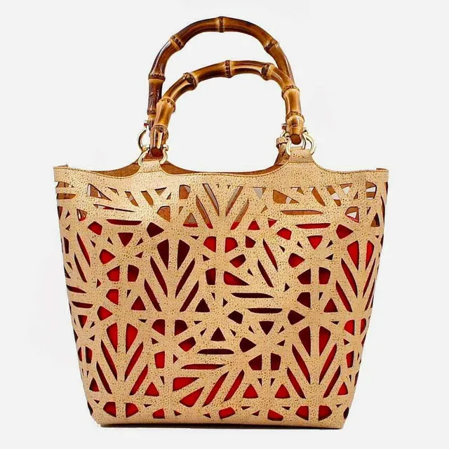 luisa-paix-o-accessoires-portugal-sac-panier-li-ge-dor-rouge-bambou image 1