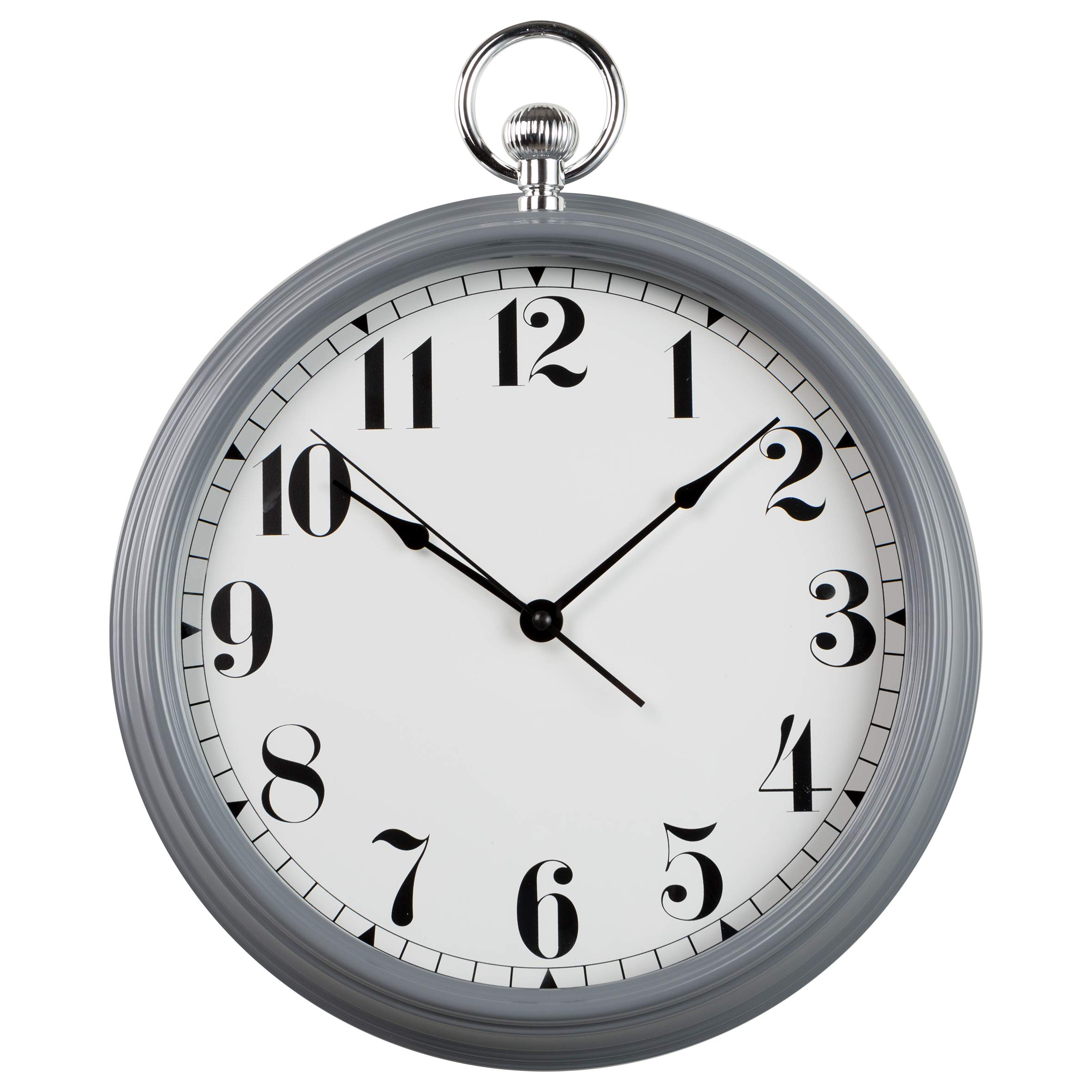 baroni-home-orologi-horloge-murale-bleue-37x40-cm image 1
