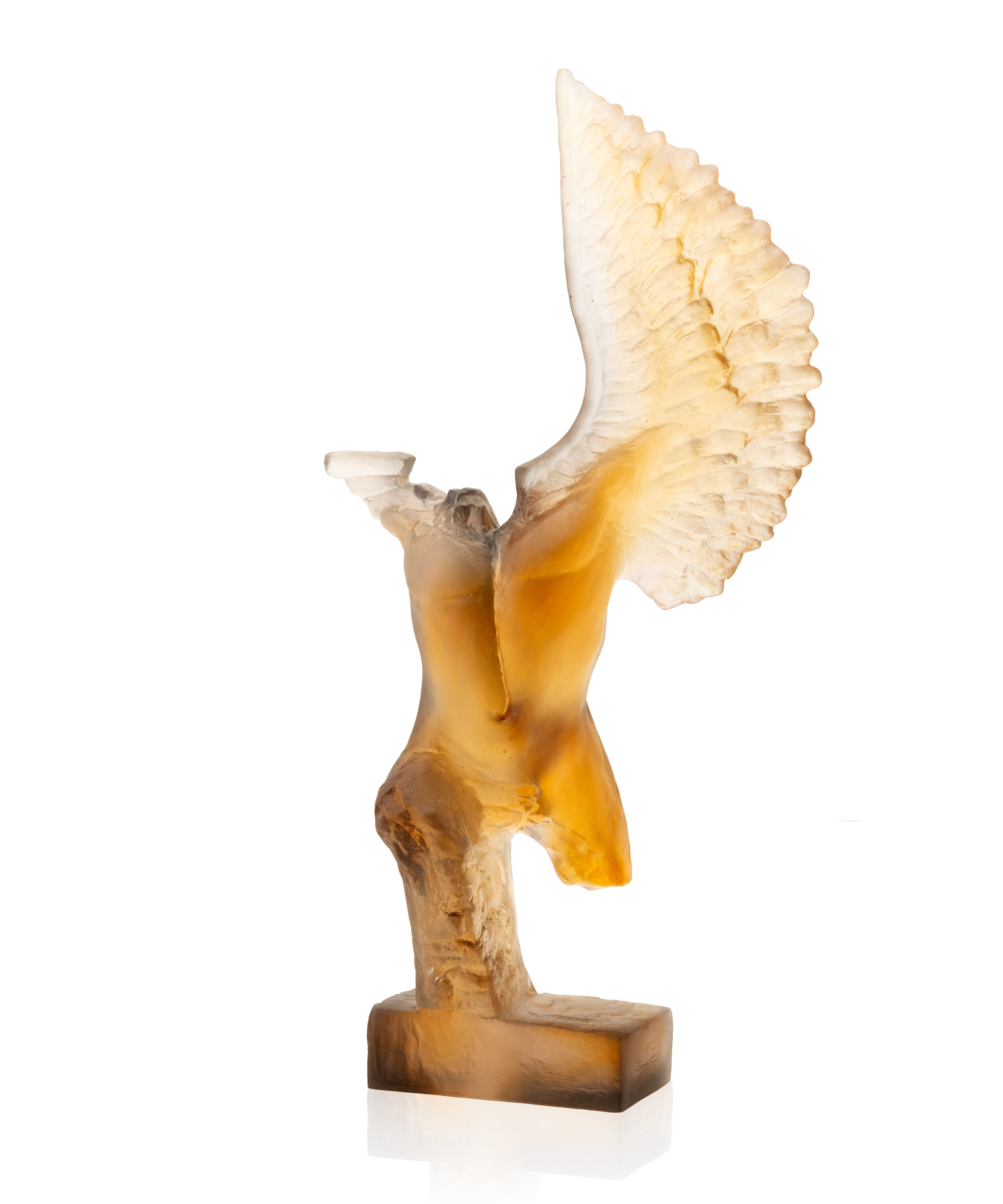 daum-c-yx-sculpture-cristal-dominique-vial-99-ex image 1