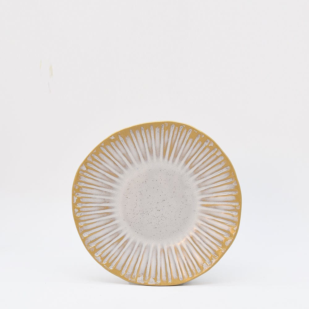 luisa-paix-o-vieira-assiette-en-gr-s-blanche-21-cm image 1