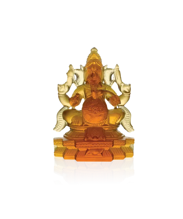 daum-ganesh-sculpture-888ex-art-cristal-divinit image 1