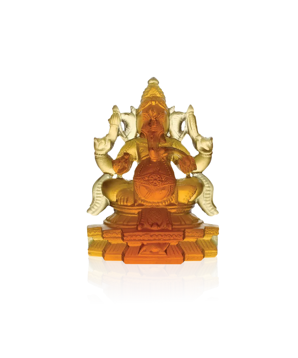 daum-ganesh-sculpture-888ex-art-cristal-divinit image 1