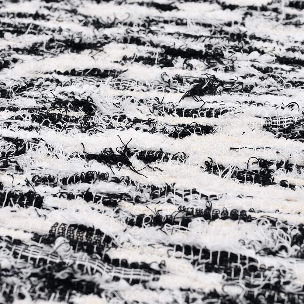 luisa-paix-o-linge-de-maison-tapis-coton-chin-gris-100x50-lavable image 2