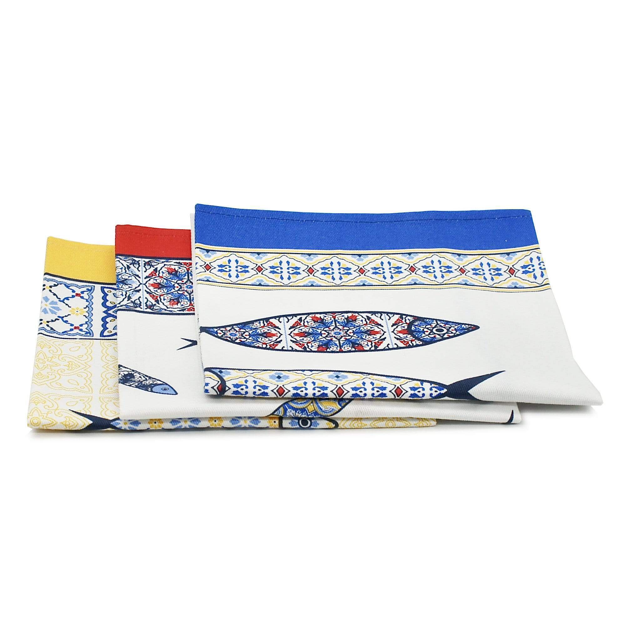 luisa-paix-o-sardinha-torchon-cuisine-coton-jaune-50x70 image 2
