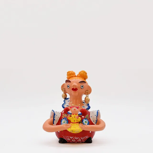 luisa-paix-o-boneca-barriguda-17cm-figurine-artisanale-sign-e image 1