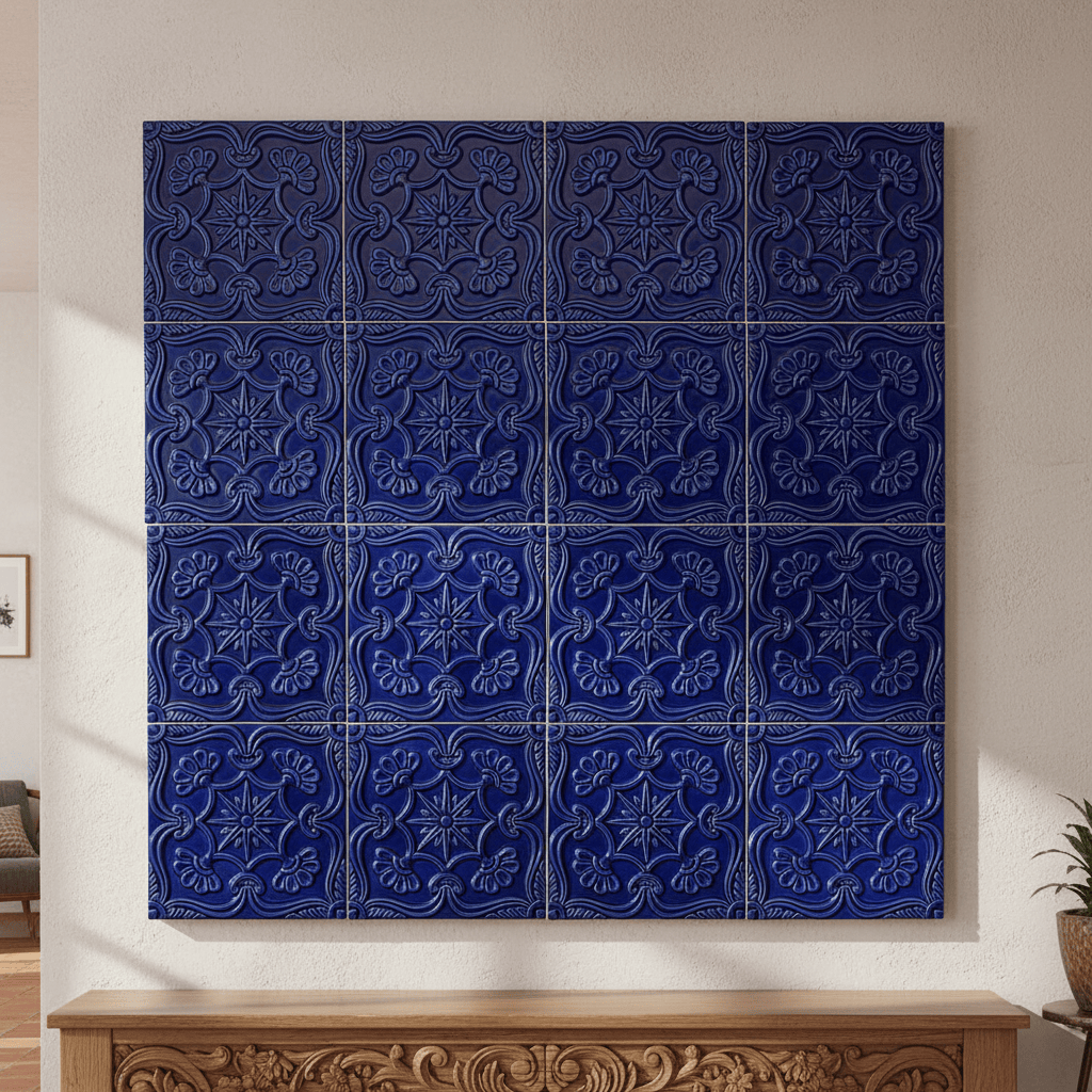 luisa-paix-o-azulejos-padr-o-carreau-relief-15x15cm-maill image 3
