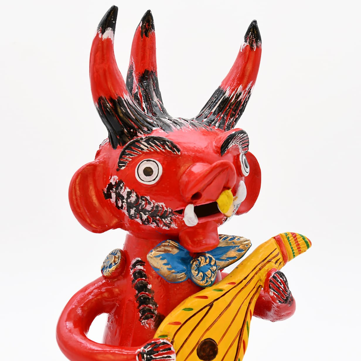luisa-paix-o-diabo-com-guitarra-30cm-statuette-n-ud-bleu image 6