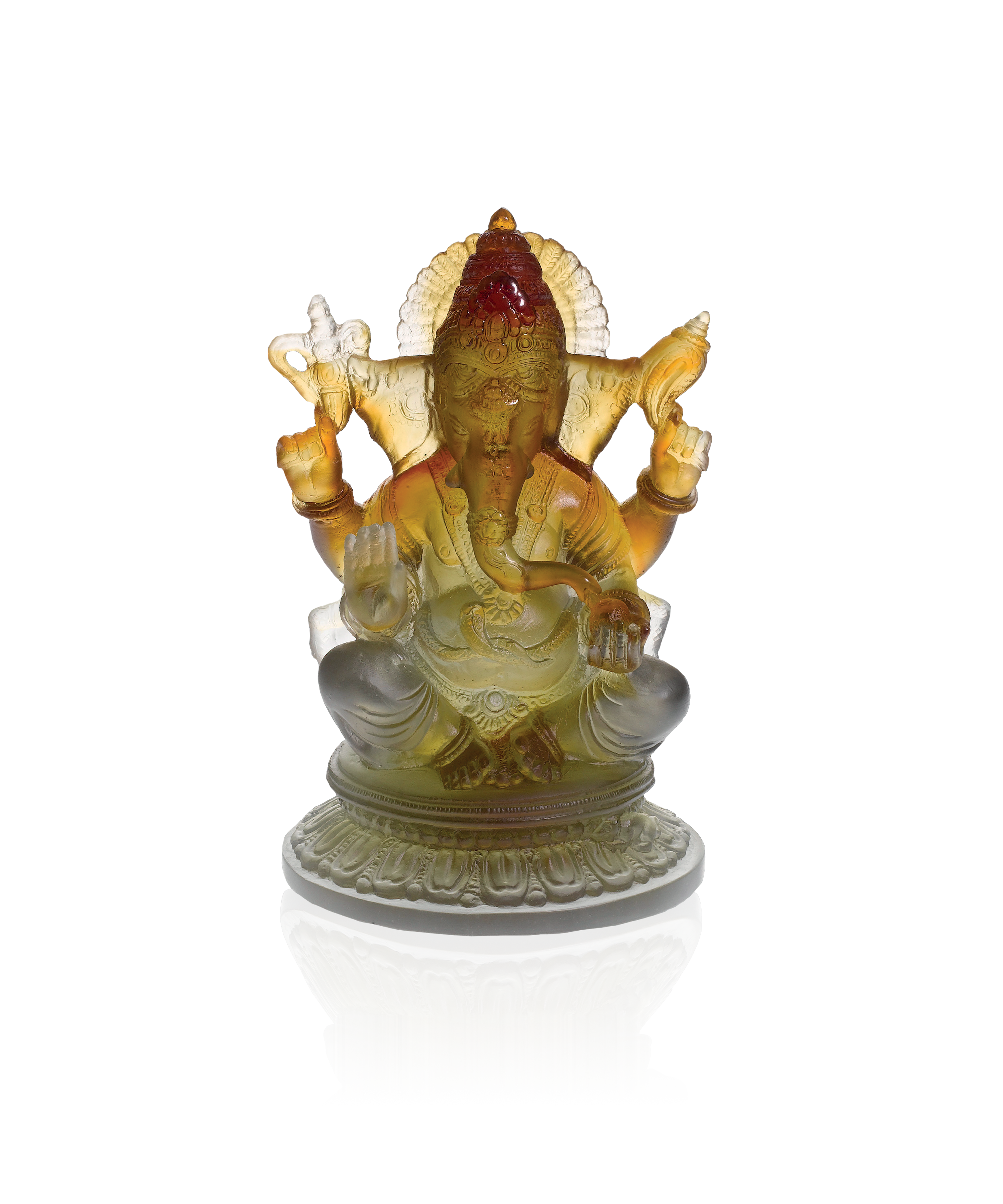 daum-art-cristal-ganesh-blessing-sculpture-488-ex image 1