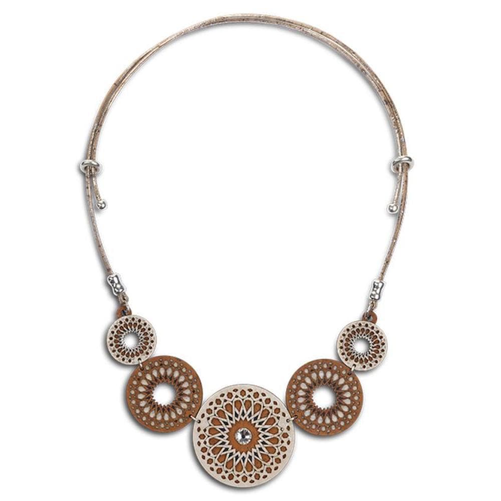 luisa-paix-o-disco-collier-li-ge-4-disques-r-glable image 1