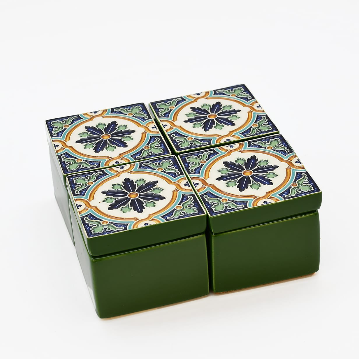 luisa-paix-o-azulejos-bo-te-secrets-c-ramique-verte-6x6cm image 6