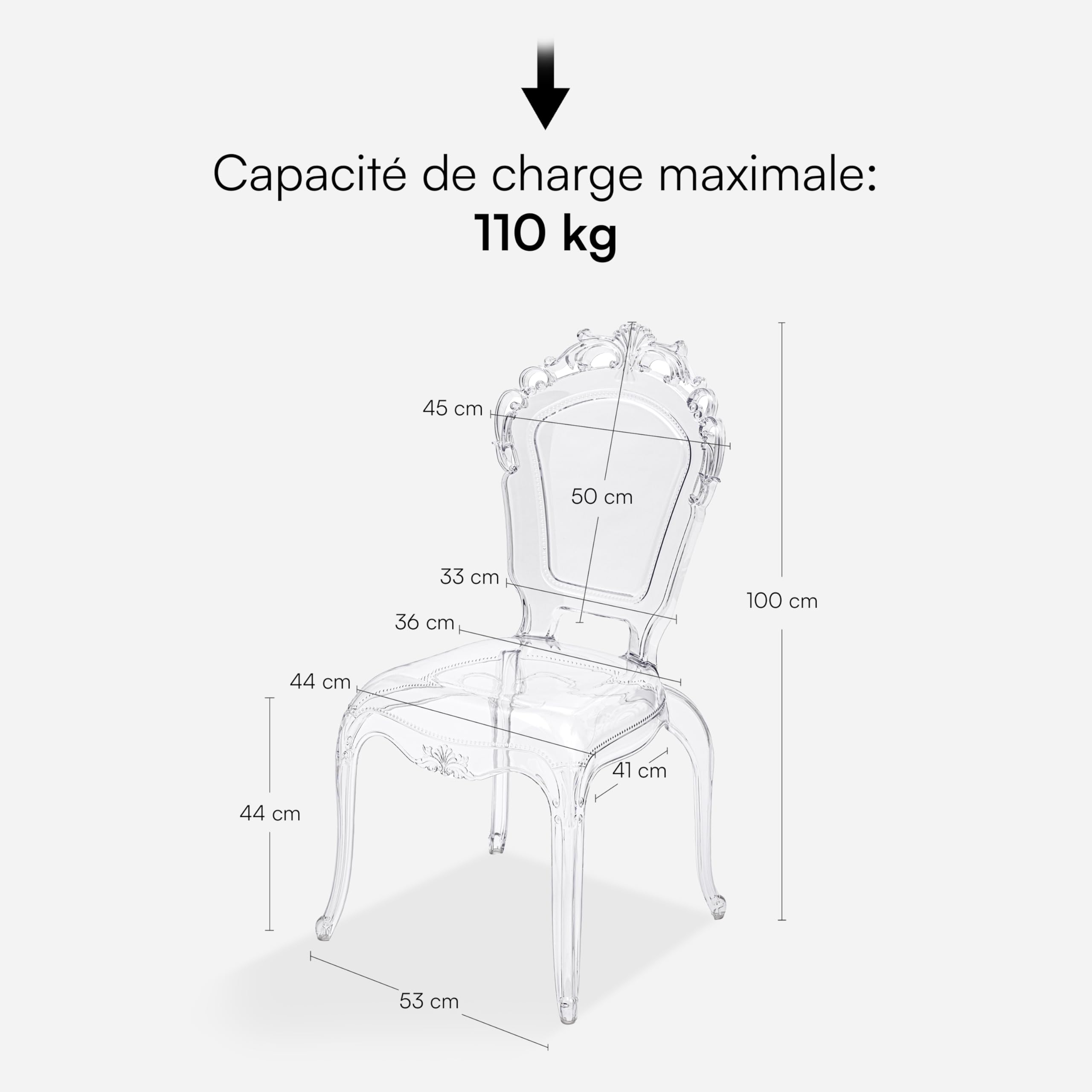 baroni-home-sedie-lot-4-chaises-baroques-transparent-53x53x100-cm image 3
