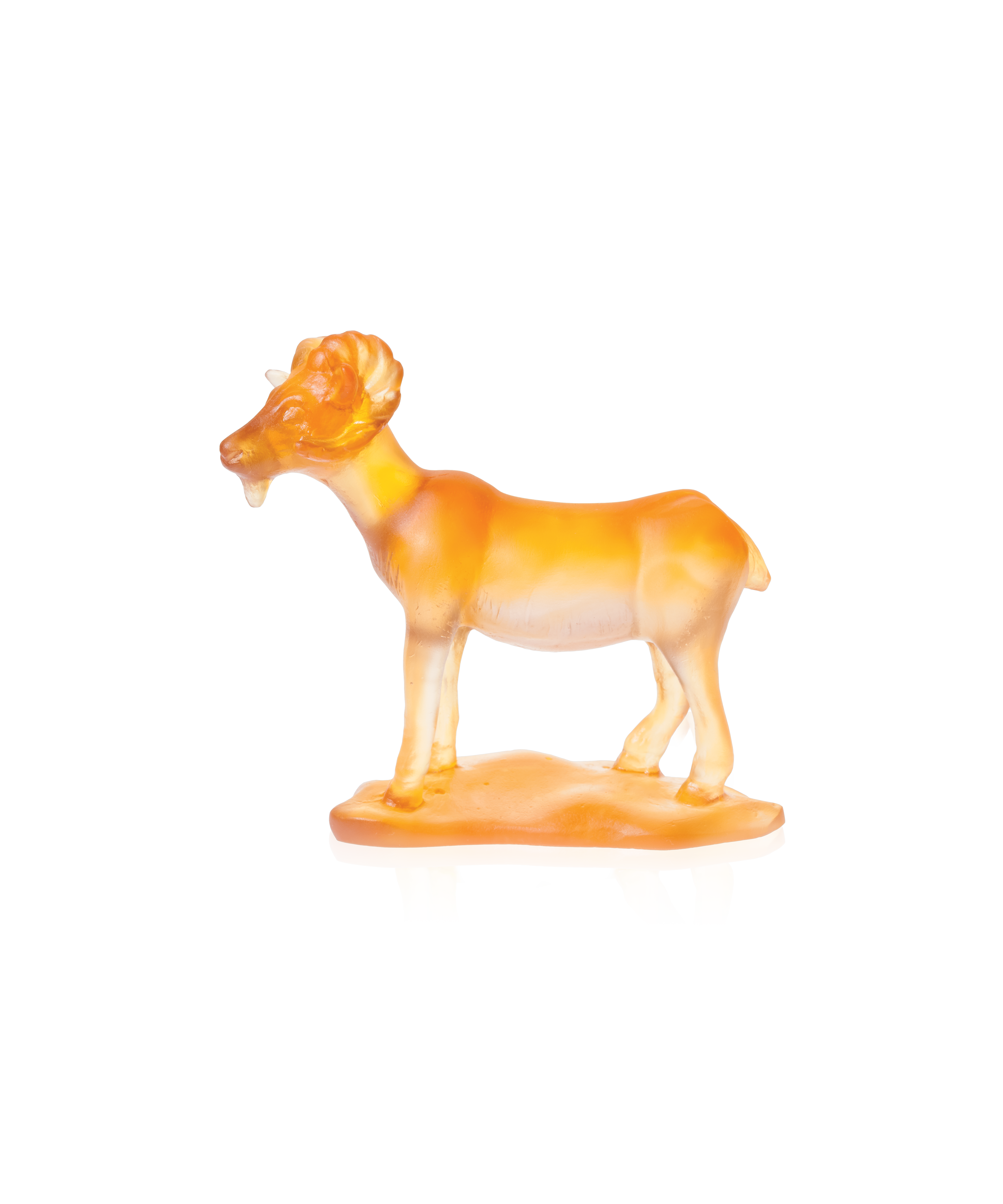 daum-univers-animalier-ch-vre-horoscope-sculpture-cristal-ambre image 1