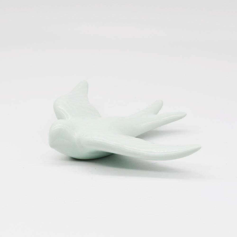 luisa-paix-o-hirondelle-vert-d-eau-d-co-murale-14cm-artisanale image 5