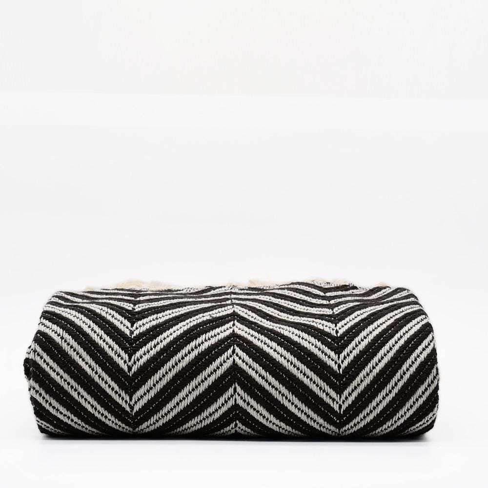 luisa-paix-o-espiga-plaid-coton-marron-200x135-cm image 2