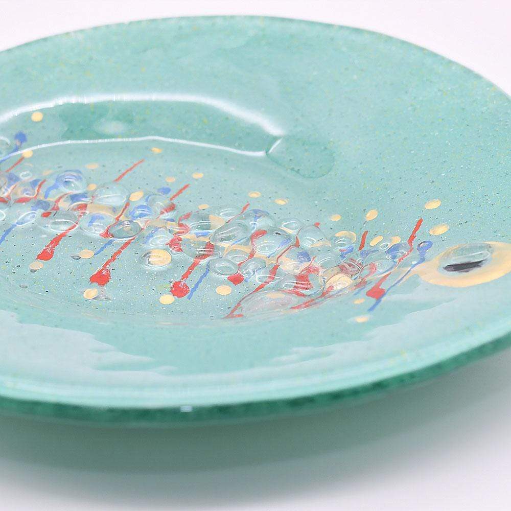 luisa-paix-o-marinha-grande-assiette-verre-14-cm-verte image 4
