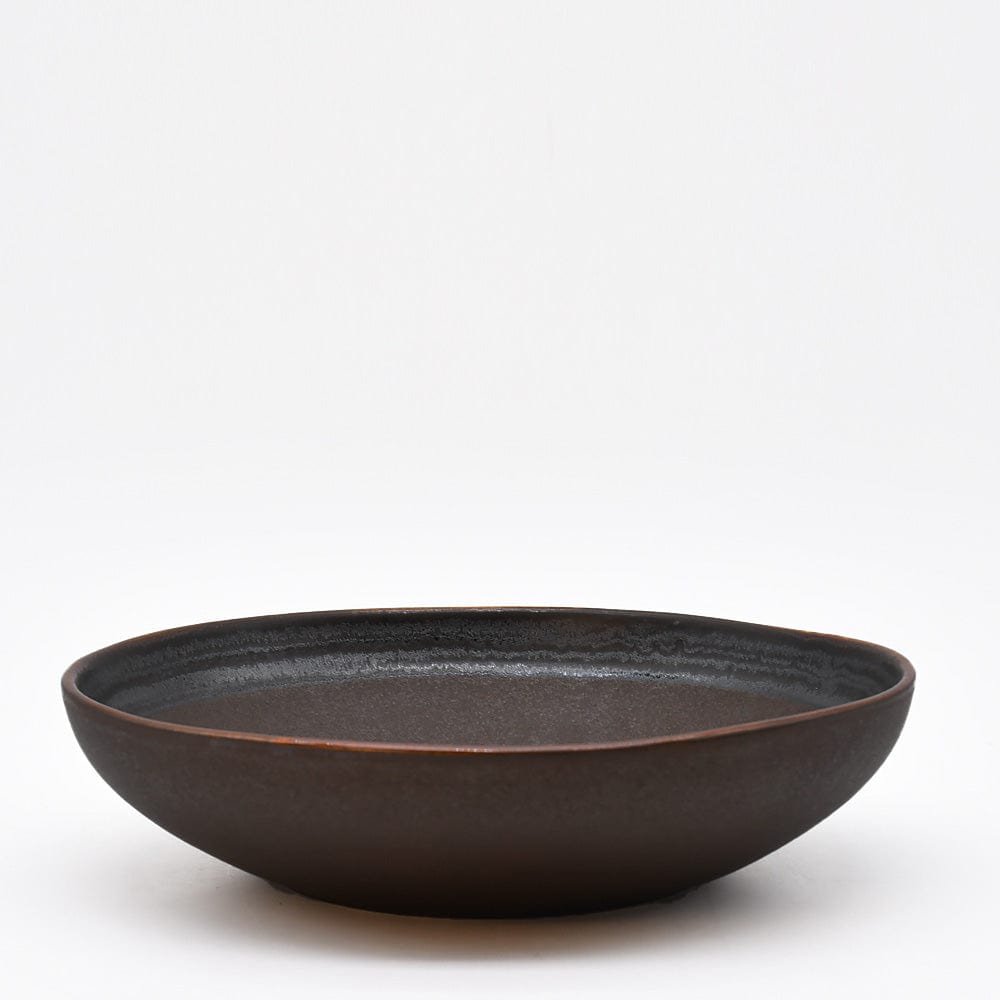 luisa-paix-o-caf-assiette-creuse-gr-s-22cm-marron image 1