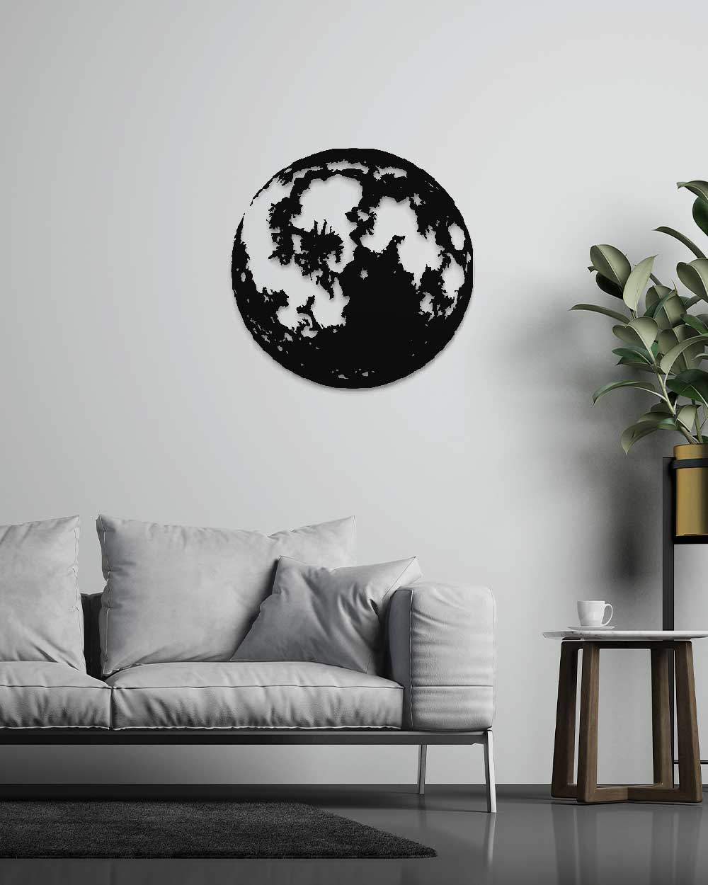 je-suis-art-lune-face-visible-d-coration-murale-m-tal-astre image 1