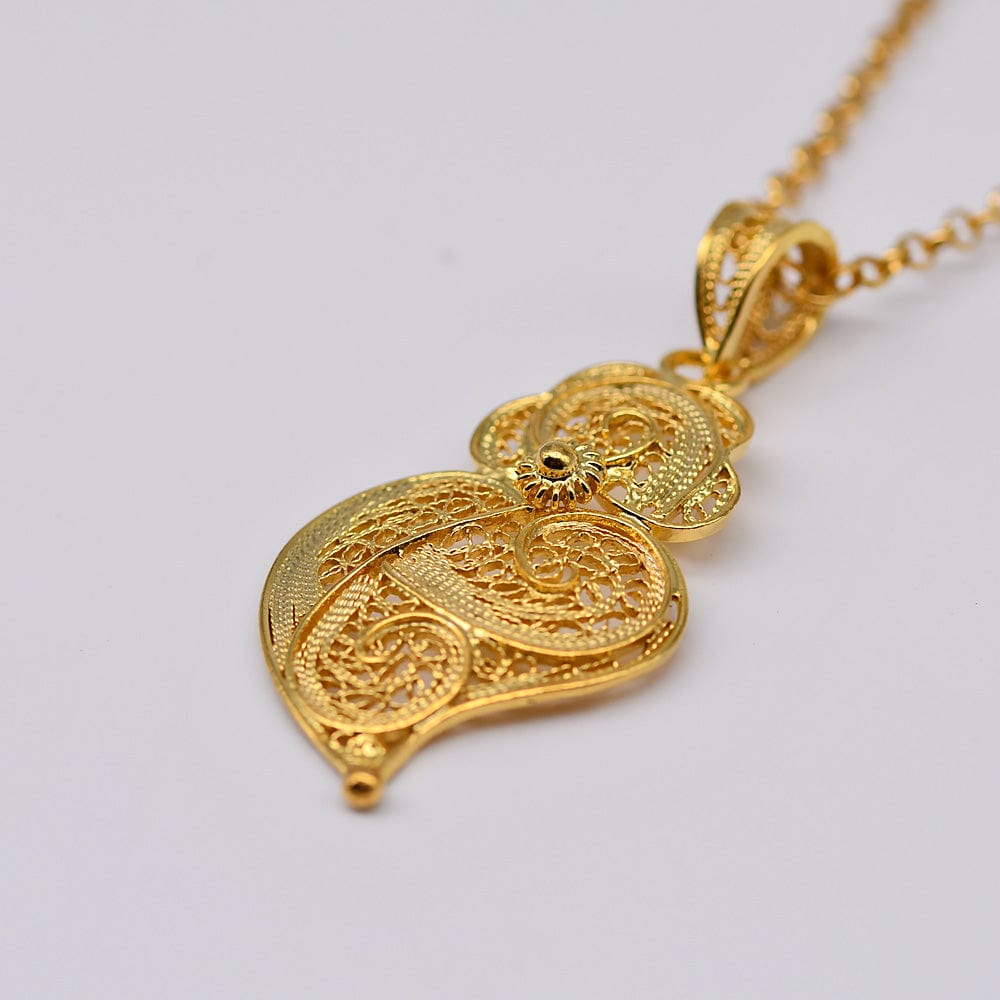 luisa-paix-o-cora-o-de-viana-pendentif-argent-dor-3-5-cm image 4