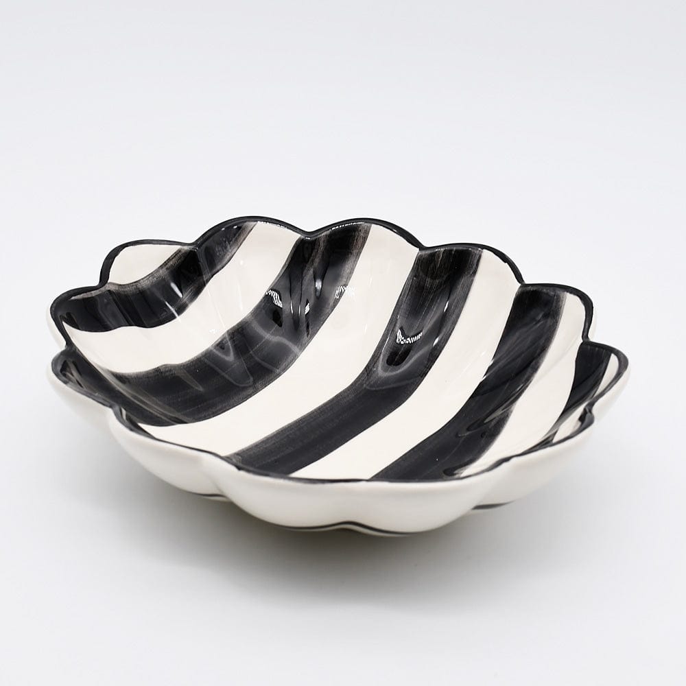 luisa-paix-o-costa-nova-mar-plat-service-c-ramique-noir-29x26cm image 3