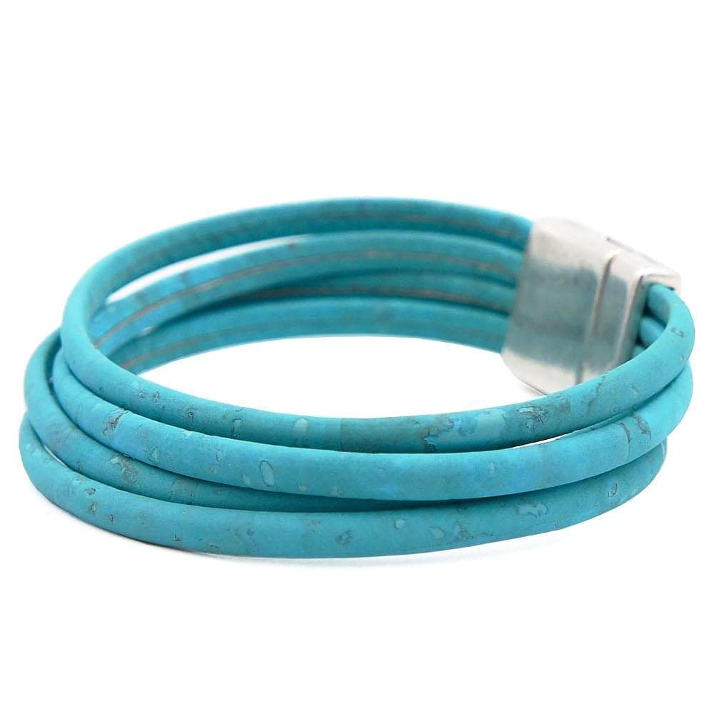 luisa-paix-o-bracelet-li-ge-turquoise-2-tours-magn-tique image 5