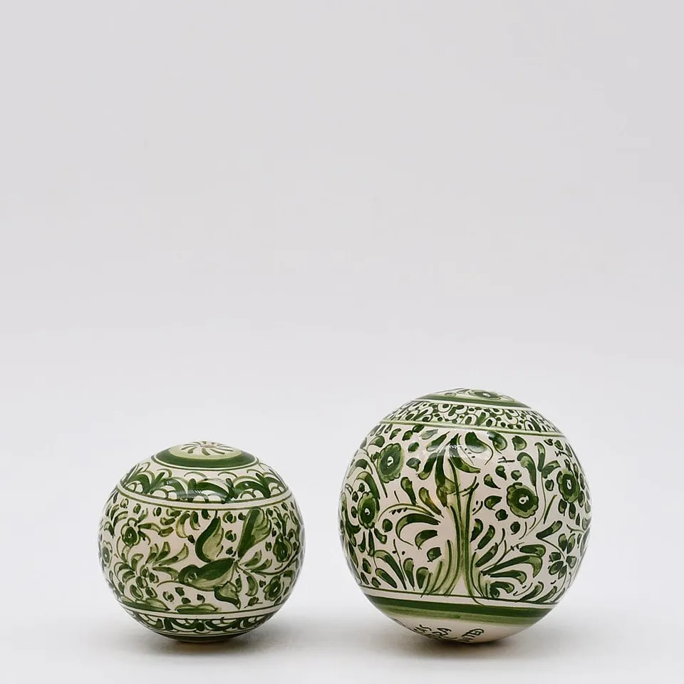 luisa-paix-o-boule-c-ramique-coimbra-verte-6-cm image 1