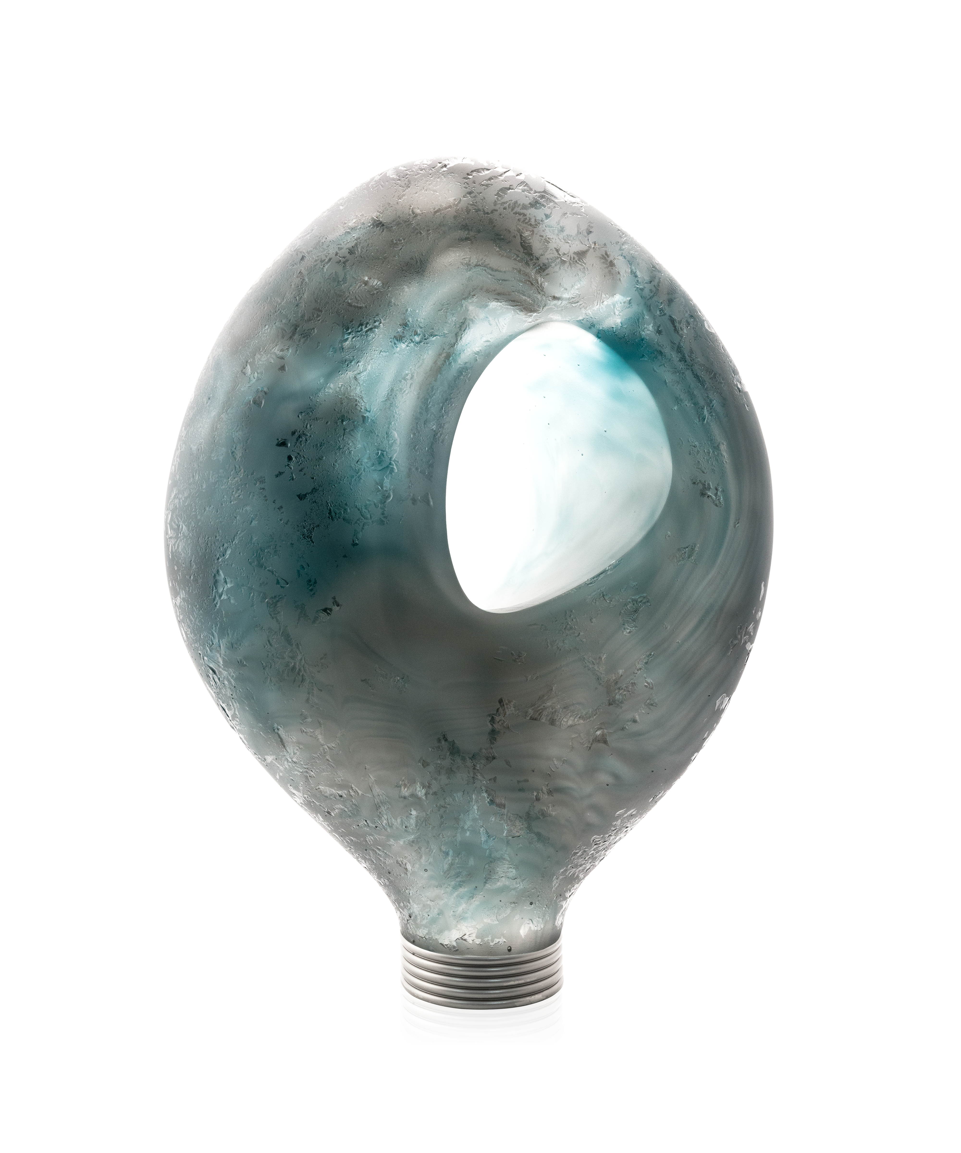 daum-yeelen-azur-gerald-vatrin-sculpture-cristal-8-ex image 3