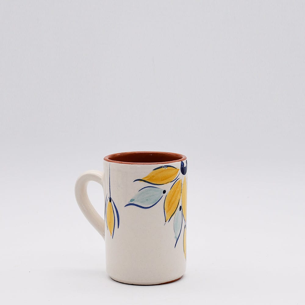 luisa-paix-o-mug-terre-cuite-12-cm-jaune-370-ml-fait-main image 1