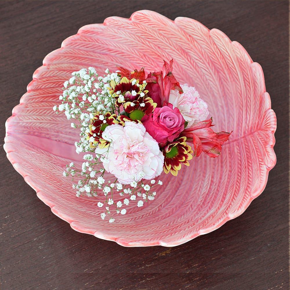 luisa-paix-o-flamingo-rosa-coupe-c-ramique-mate-32-cm image 8
