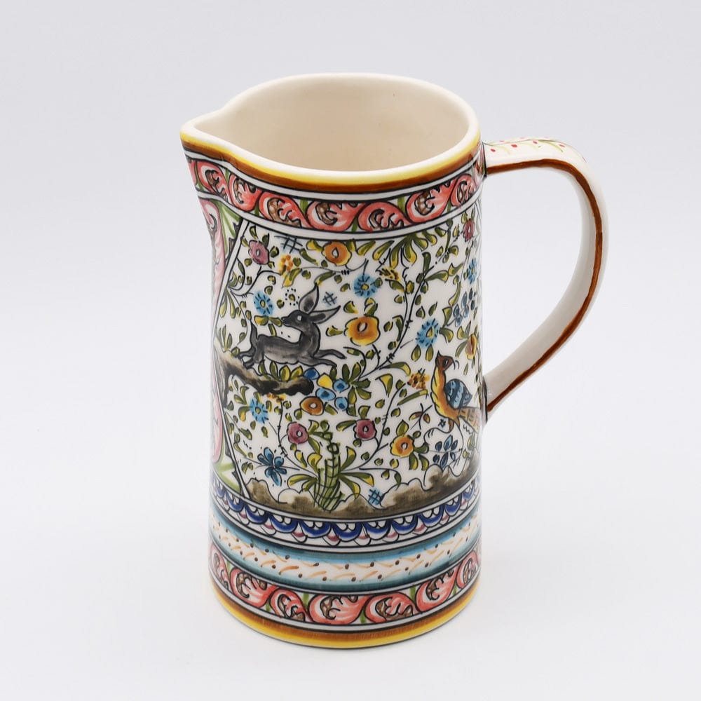luisa-paix-o-coimbra-carafe-en-c-ramique-1-5-l-peinte-main image 3