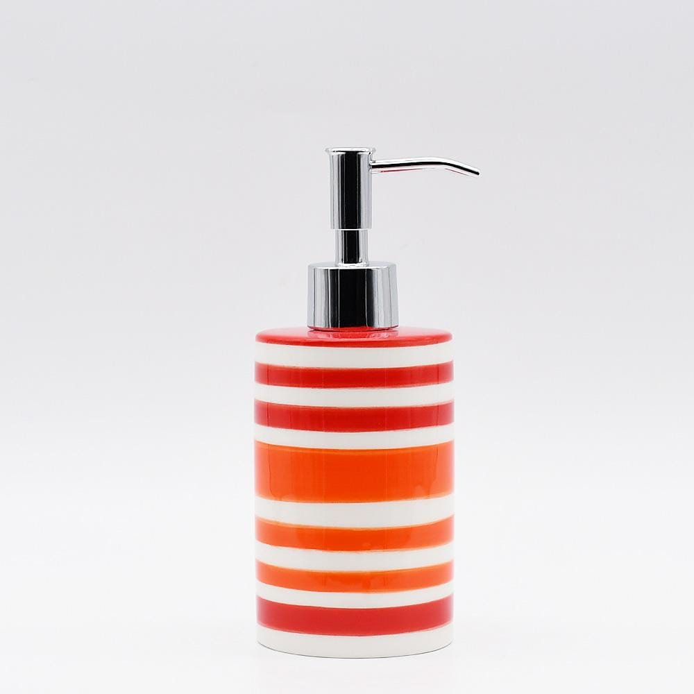 luisa-paix-o-ensemble-salle-de-bain-c-ramique-rouge-4-pcs image 6