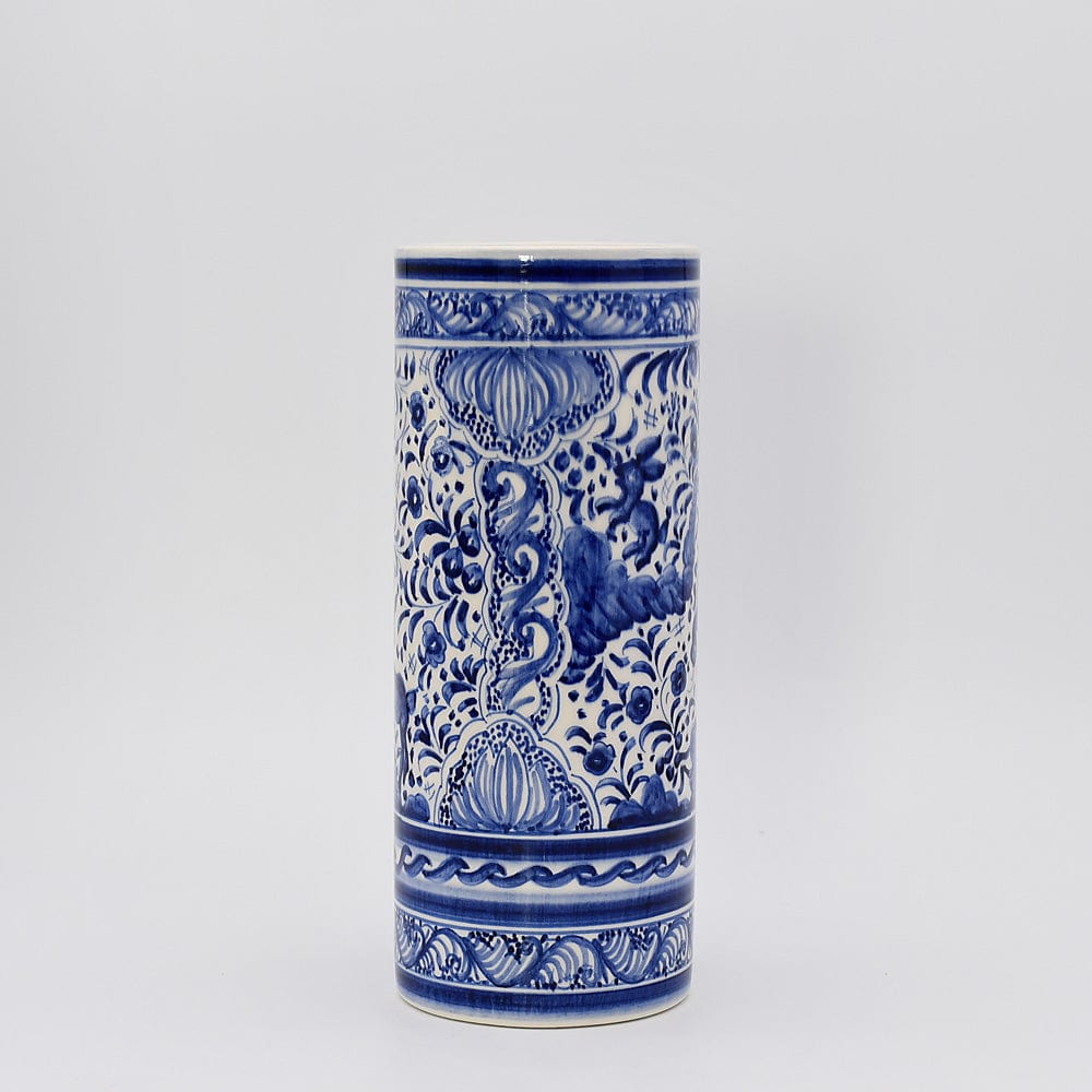 luisa-paix-o-coimbra-vase-c-ramique-bleu-24-cm-peint-main image 1