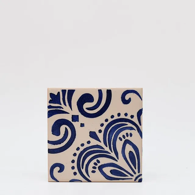 luisa-paix-o-azulejos-padr-o-11x11cm-carreau-c-ramique-fait-main-2 image 1