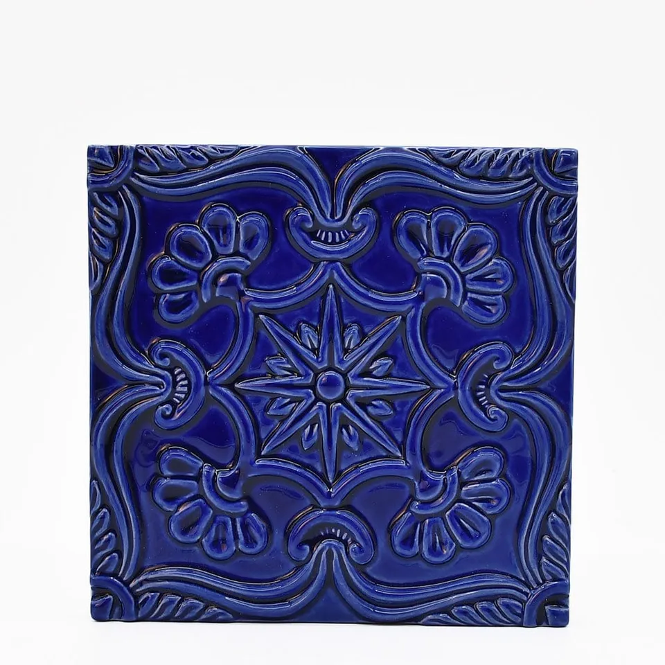 luisa-paix-o-azulejos-padr-o-carreau-relief-15x15cm-maill image 1