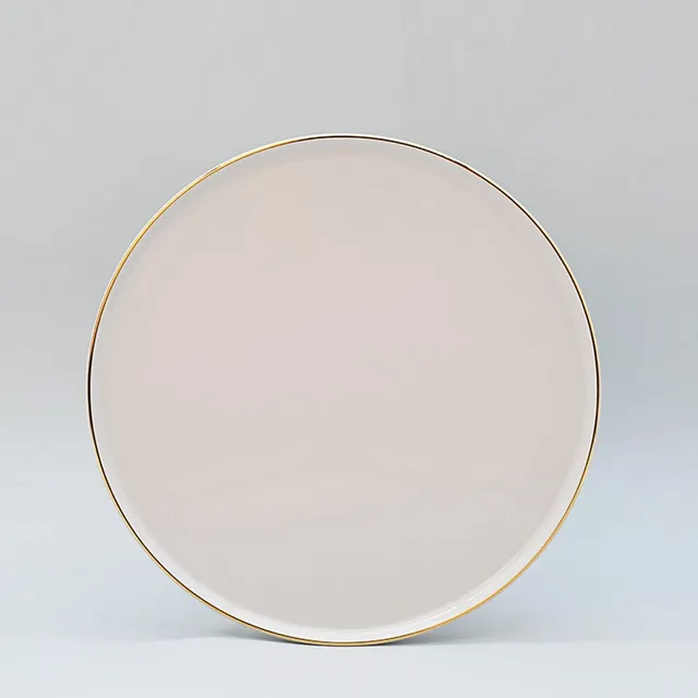 luisa-paix-o-resonance-assiette-porcelaine-blanc-or-27-cm image 1