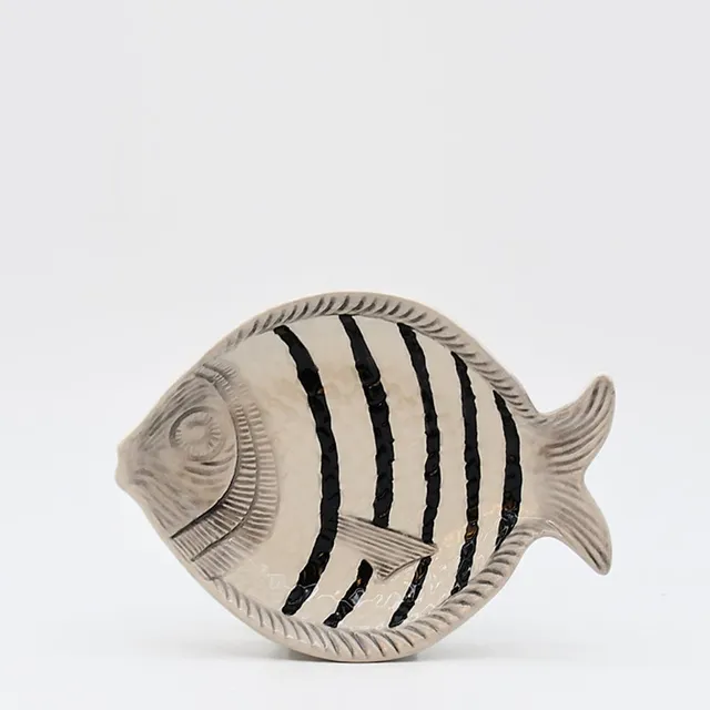 luisa-paix-o-poisson-assiette-creuse-c-ramique-noire-25cm image 1