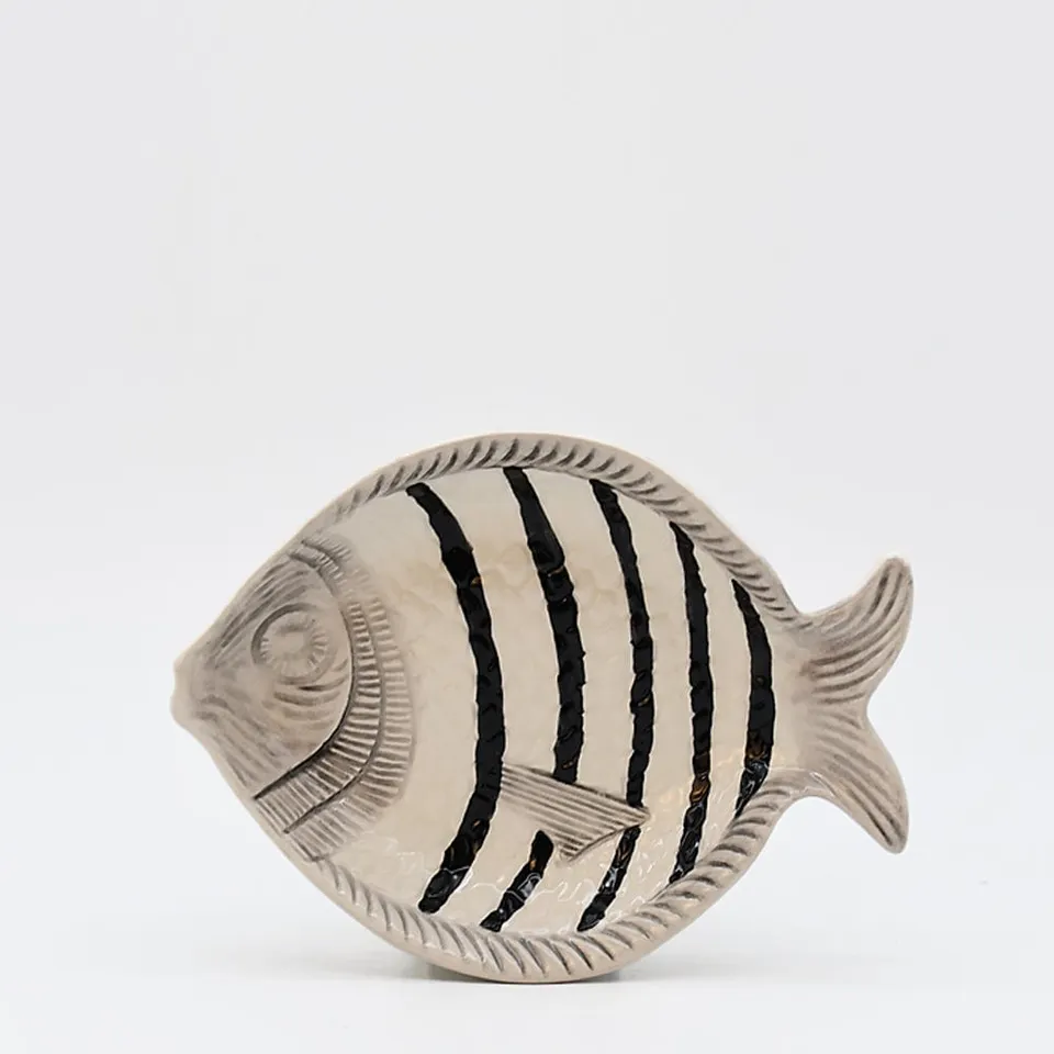 luisa-paix-o-poisson-assiette-creuse-c-ramique-noire-25cm image 1