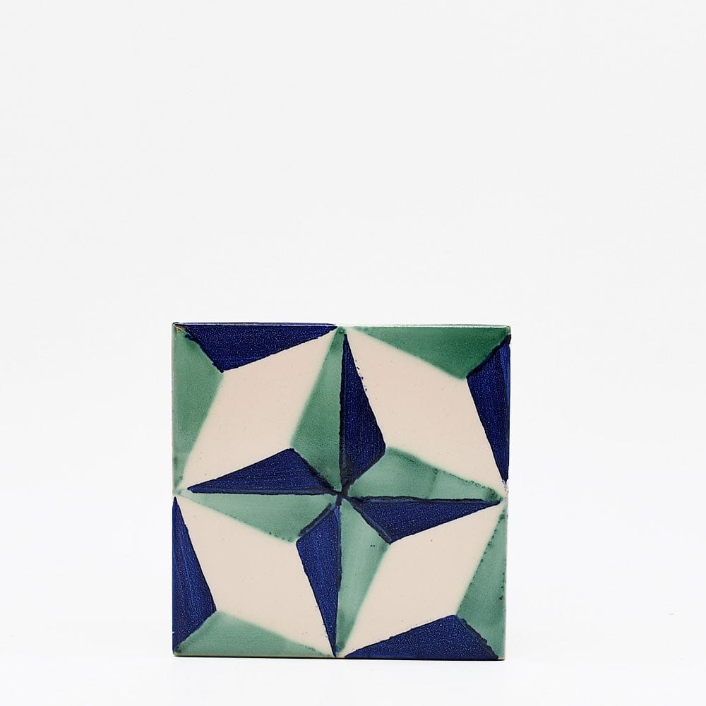 luisa-paix-o-azulejos-carreau-padr-o-11x11cm-peint-main image 1