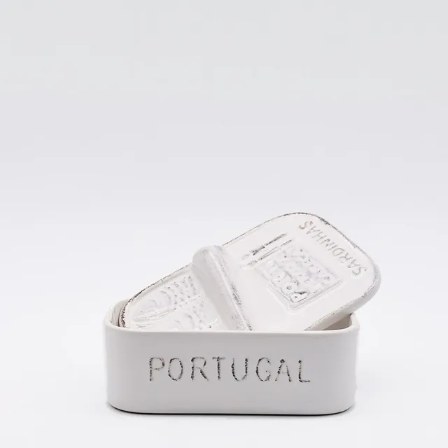 luisa-paix-o-sardinhas-bo-te-c-ramique-blanche-13-cm image 1