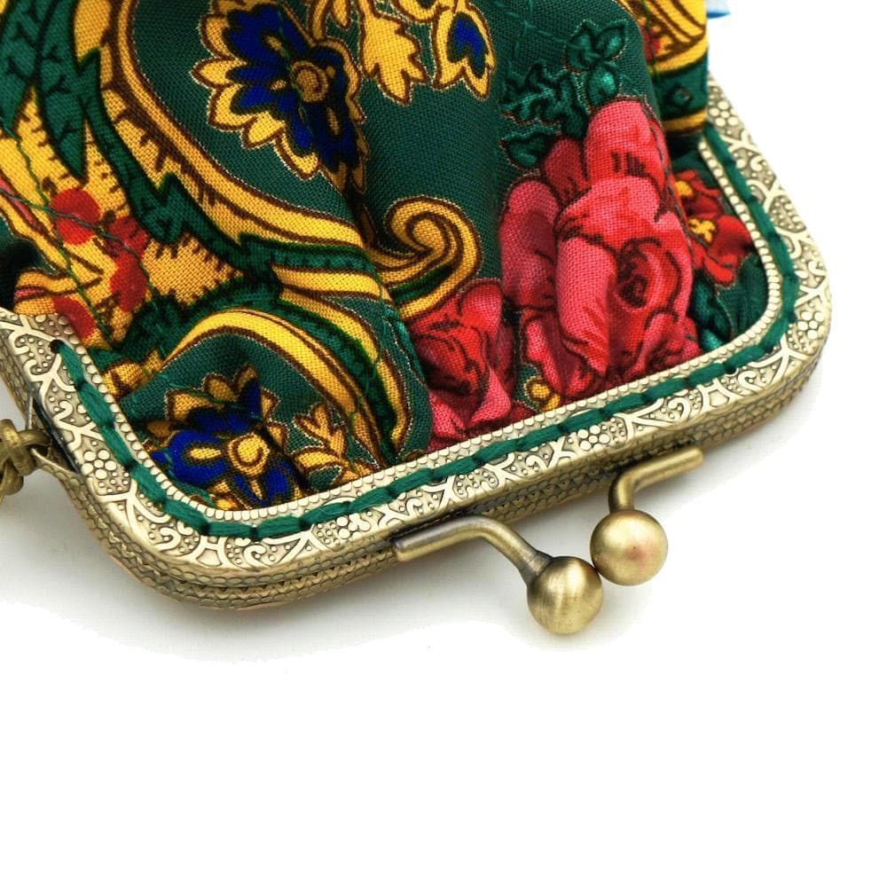 luisa-paix-o-minho-porte-monnaie-vert-tissu-fermoir-laiton image 5