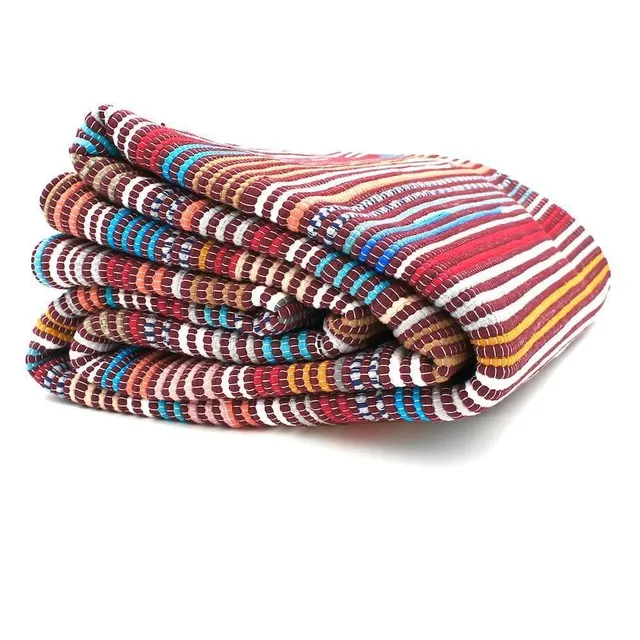 luisa-paix-o-tapis-coton-tress-140x220-cm-multicolore image 1
