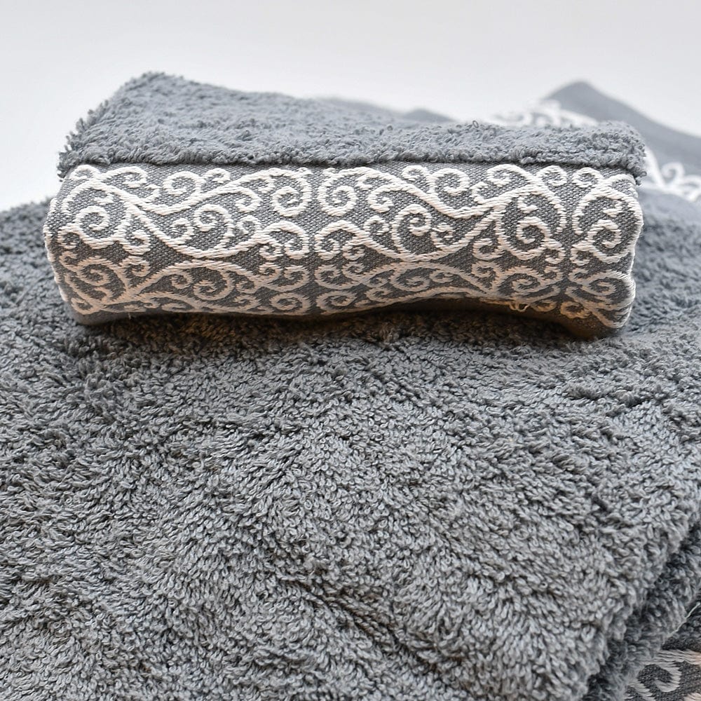 luisa-paix-o-parure-de-bain-3-pi-ces-coton-gris-blanc image 4