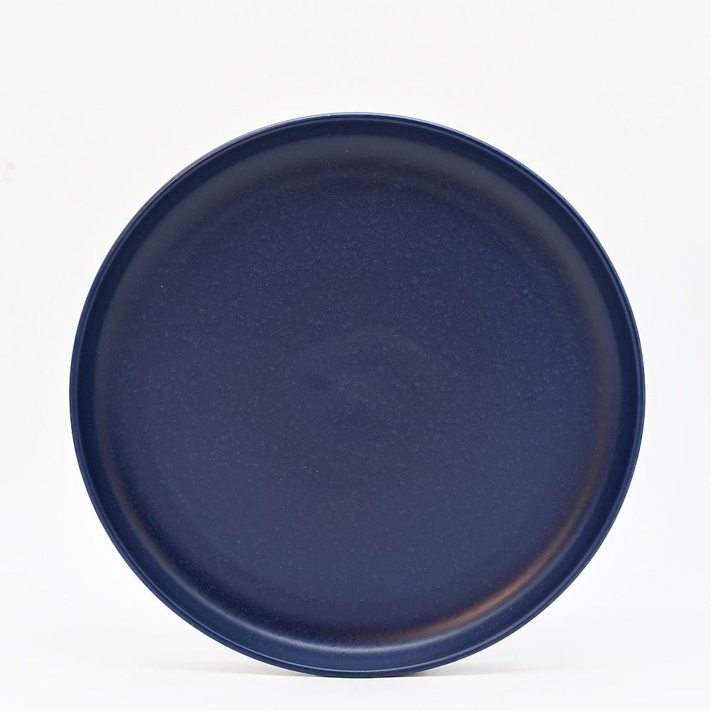 luisa-paix-o-pacifica-assiette-en-gr-s-bleue-27-cm-mate image 1