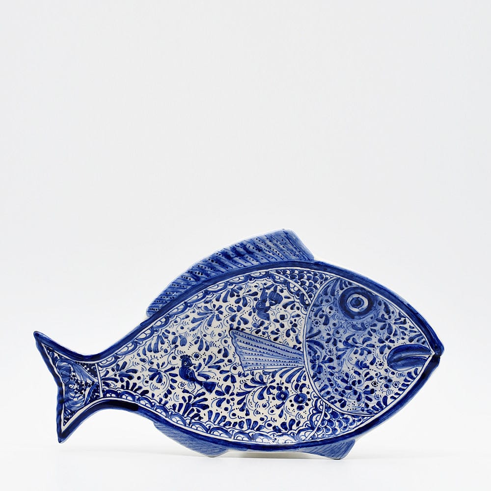 luisa-paix-o-vaisselle-portugaise-petit-plat-coimbra-30cm-bleu image 1